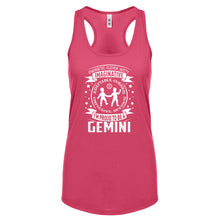 Racerback Gemini Astrology Zodiac Sign Womens Tank Top