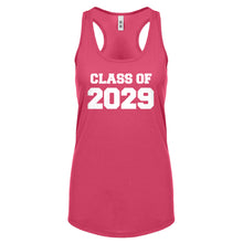 Class of 2029 Womens Racerback Tank Top