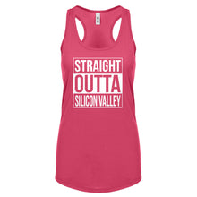 Racerback Straight Outta Silicon Valley Womens Tank Top