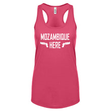Mozambique Here Womens Racerback Tank Top