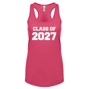 Class of 2027 Womens Racerback Tank Top