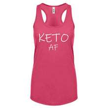 KETO AF Womens Racerback Tank Top