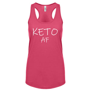 KETO AF Womens Racerback Tank Top