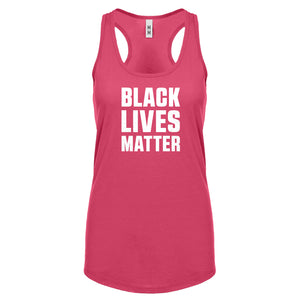 Racerback Black Lives Matter Womens Tank Top