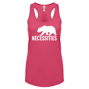 Racerback Bear Necessities Womens Tank Top
