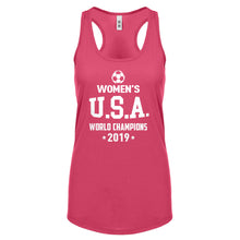 World Soccer Champs 2019 Womens Racerback Tank Top