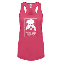 Free Joe Exotic Womens Racerback Tank Top