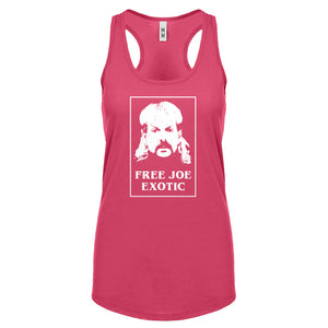 Free Joe Exotic Womens Racerback Tank Top