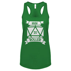 High Roller Womens Racerback Tank Top