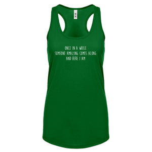 Once in a While Womens Racerback Tank Top