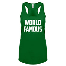 Racerback World Famous Womens Tank Top