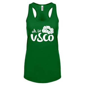 Oh So VSCO Womens Racerback Tank Top