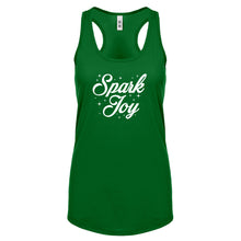 Spark Joy Womens Racerback Tank Top