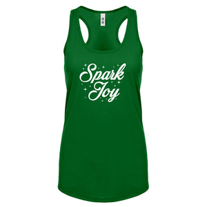 Spark Joy Womens Racerback Tank Top