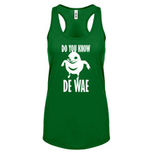 Racerback Do You Know De Wae Womens Tank Top