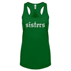 SISTERS Womens Racerback Tank Top