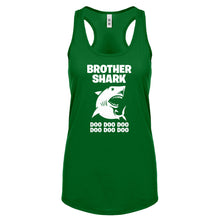 Brother Shark Womens Racerback Tank Top
