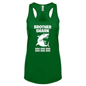 Brother Shark Womens Racerback Tank Top