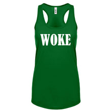 Woke Womens Racerback Tank Top