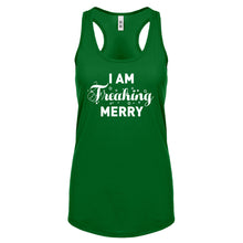 Freaking Merry Womens Racerback Tank Top