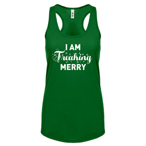 Freaking Merry Womens Racerback Tank Top