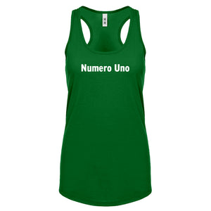 Numero Uno Womens Racerback Tank Top