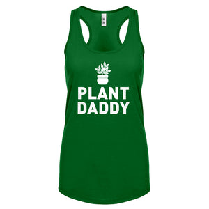 Racerback Plant Daddy Womens Tank Top