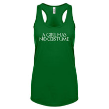 Racerback A Girl Has No Costume Womens Tank Top