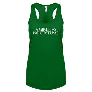 Racerback A Girl Has No Costume Womens Tank Top