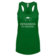 Dovahkiin in Training Womens Racerback Tank Top
