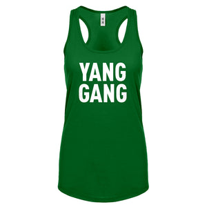 Yang Gang Womens Racerback Tank Top