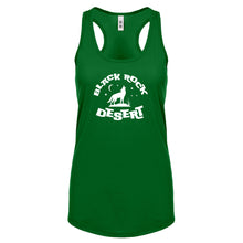 Black Rock Desert Womens Racerback Tank Top