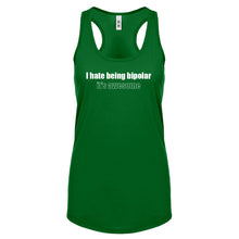 Being Bipolar Womens Racerback Tank Top
