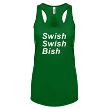Racerback Swish Swish Bish Womens Tank Top