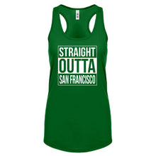 Straight Outta San Francisco Womens Racerback Tank Top