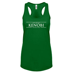 Racerback Vote Kenobi Womens Tank Top