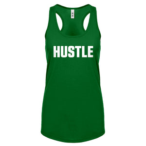 Racerback Hustle Womens Tank Top
