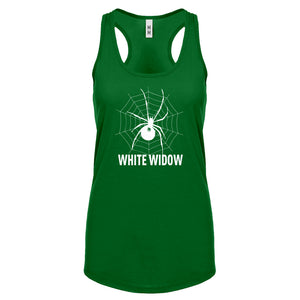 Racerback White Widow Womens Tank Top