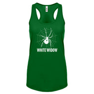 Racerback White Widow Womens Tank Top