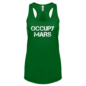 Occupy Mars Womens Racerback Tank Top
