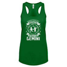Racerback Gemini Astrology Zodiac Sign Womens Tank Top