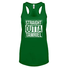 Straight Outta Tamriel Womens Racerback Tank Top
