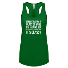 Its Called a Tasting and It's Classy Womens Racerback Tank Top