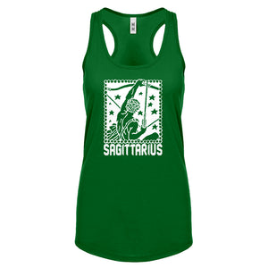 Racerback Sagittarius Zodiac Astrology Womens Tank Top