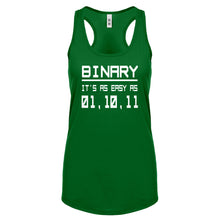 Racerback Binary Womens Tank Top