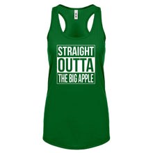 Straight Outta The Big Apple Womens Racerback Tank Top