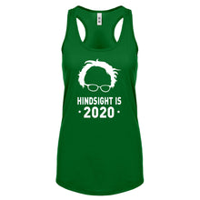 Racerback Hindsight is 2020 Womens Tank Top