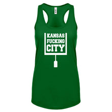 Kansas Fucking City Womens Racerback Tank Top