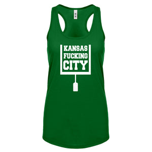 Kansas Fucking City Womens Racerback Tank Top