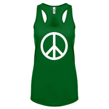 Peace Womens Racerback Tank Top